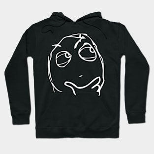 Thinking Face Meme Hoodie